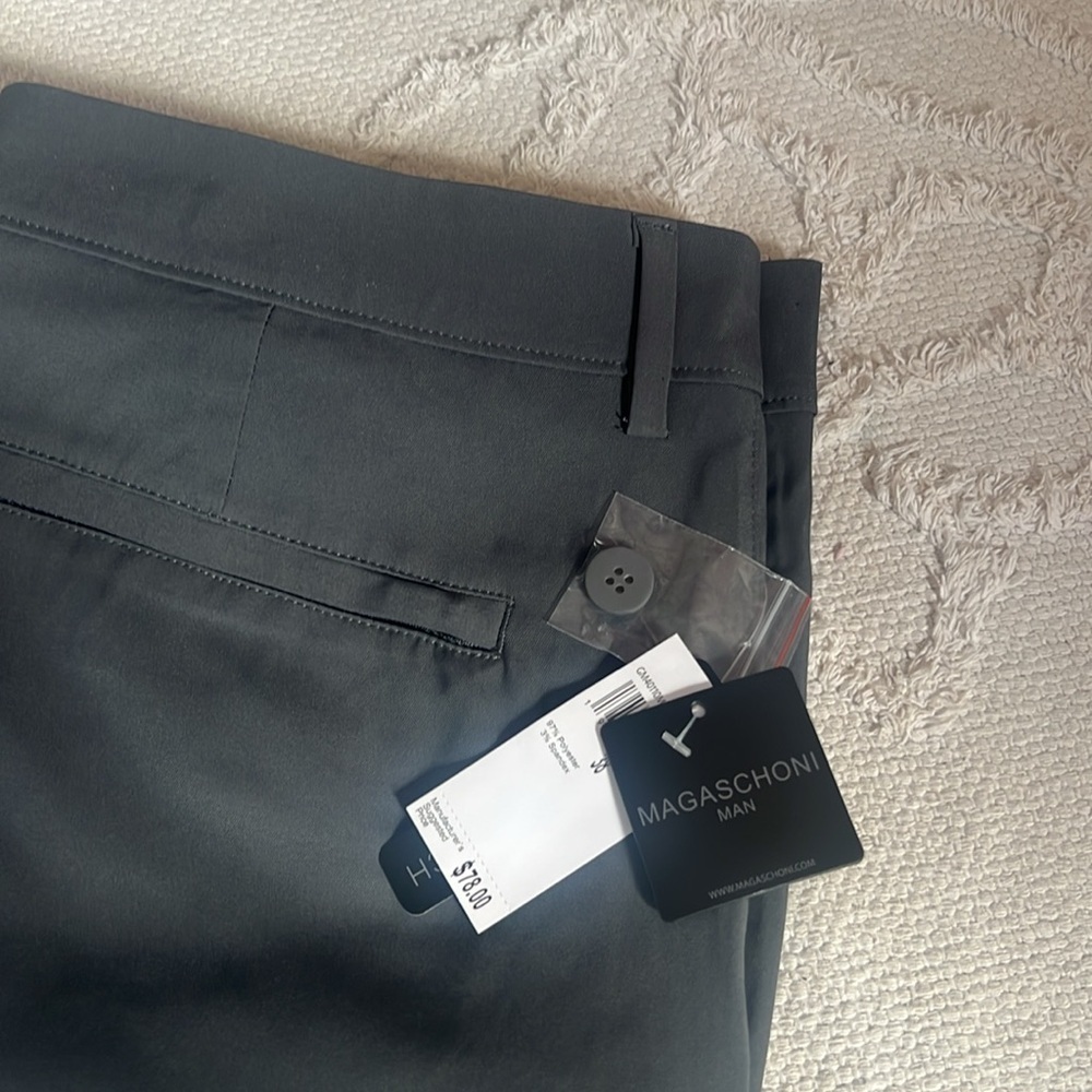Grey Magaschoni Pants. New!!! Size 38 - Picture 3 of 7